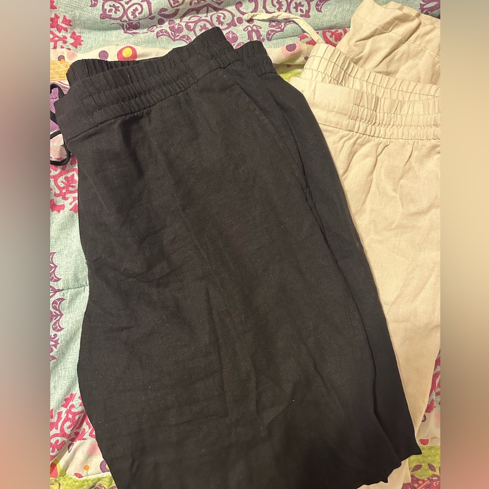 2 pairs of Old Navy Linen Pants